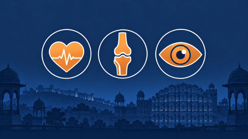 PMJAY Hospitals in Jaipur for Heart, Bone & Eye Care — Ayushman Bharat Guide