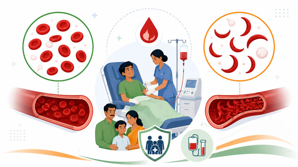 PMJAY for Blood Disorders — Thalassemia Sickle Cell