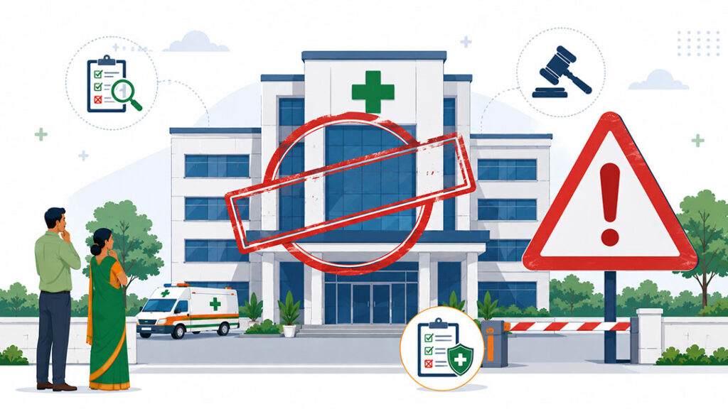 PMJAY Suspended Hospitals