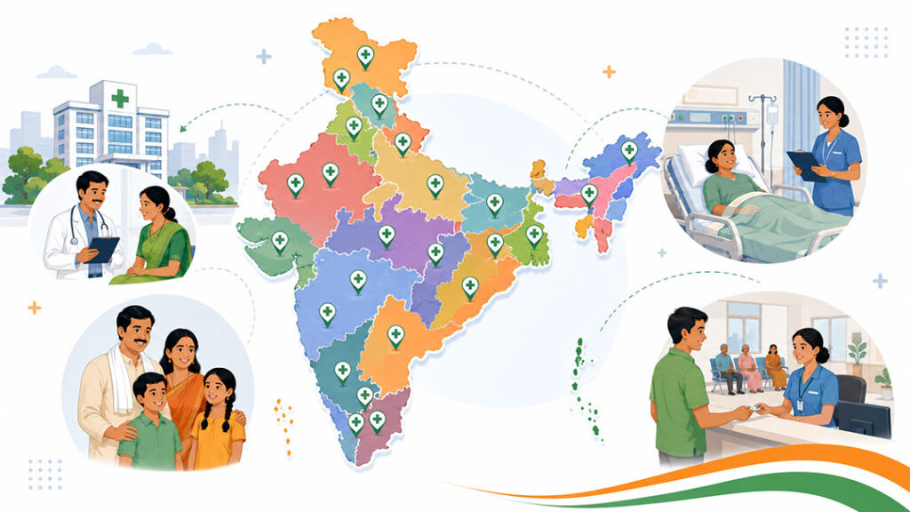 State-Wise List of PMJAY Hospitals in India